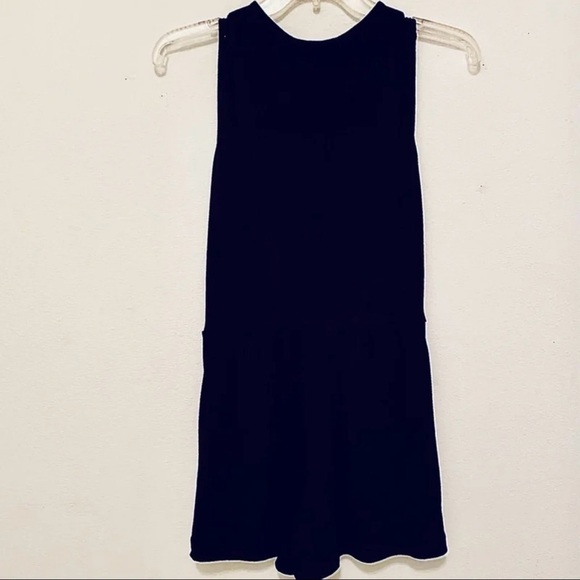 BCBG Black Sleeveless Skort Romper New With Tags - Picture 11 of 16